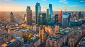 Illustration von Blackstones Investitionsstrategie im britischen Markt.