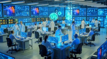 „Es ist schlimmer als gedacht“: Diese neue KI enthüllt, dass 90% der Wissenschaft verloren sind (und warum es Sie betrifft) Illustration von innovativem Datenmanagement und künstlicher Intelligenz in der Wissenschaft.