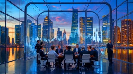 „Es könnte alles zusammenbrechen“: Droht eine Markt-Katastrophe durch die AI-Blase? (und Sie sind mittendrin) Illustration von der Warnung der Bank of England vor einer möglichen Marktkorrektur im Bereich Künstliche Intelligenz.
