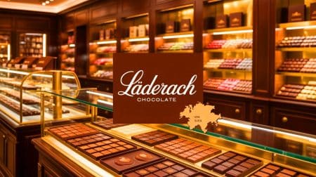 Illustration von der Entscheidung der Schweizer Schokoladenfirma Läderach, ihre Produktion trotz US-Zöllen in der Schweiz zu belassen.